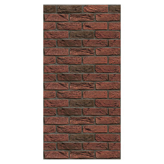 Плита ФАСПАН Красно-коричневый №1003 Вертикаль (1200х600х8мм)