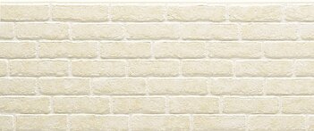 Фиброцементная панель NICHIHA Кирпич (Белый) EFX3253 (3030*455*16мм)