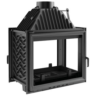 Каминная топка Amelia/PT (стекло справа-тунель)