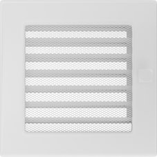 Решетка Белая с задвижкой (17*17) 17BX
