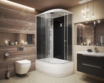 Душевая кабина Niagara NG-7510-14L (120х80х215)