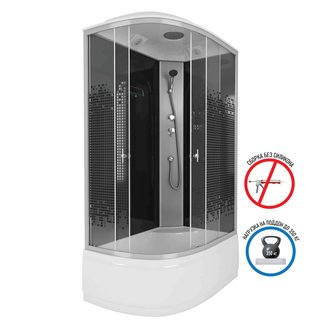 Душевая кабина Niagara NG-7510-14R (120х80х215)