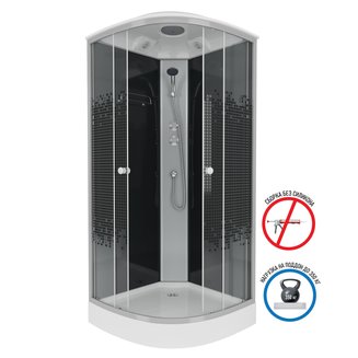 Душевая кабина Niagara NG-4503-14 (80х80х215)