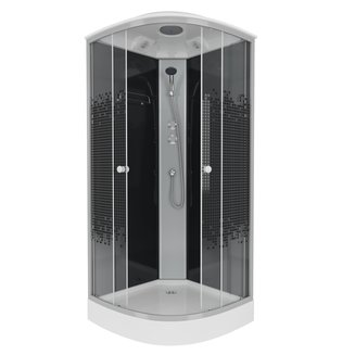 Душевая кабина Niagara NG-4501-14 BLACK (90х90х215)