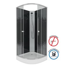 Душевая кабина Niagara NG-4501-14BK (90х90х200)