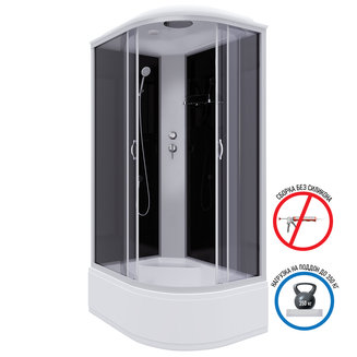 Душевая кабина Niagara Classic NG-2510-14R (1200х800х2150)