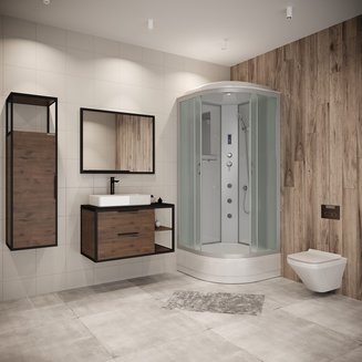 Душевая кабина Niagara Classic NG-3316-14 (1000х1000х2150)