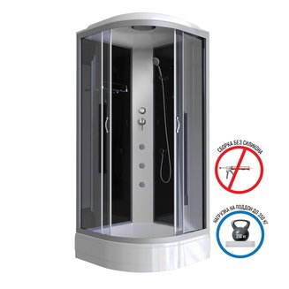 Душевая кабина Niagara Classic NG-3501-14G (900х900х2150)