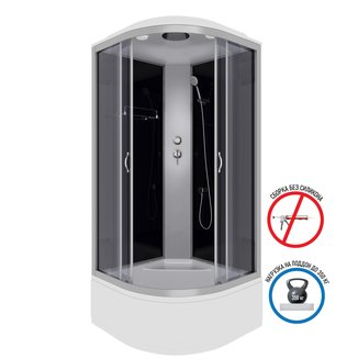 Душевая кабина Niagara Classic NG-2508-14 (900х900х2150)