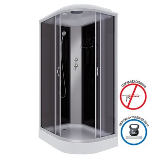 Душевая кабина Niagara Classic NG-3512-14L (1200х800х2150)