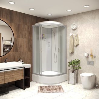 Душевая кабина Niagara Classic NG-3301-14 (900х900х2150)