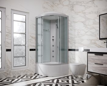 Душевая кабина Niagara Classic NG-2309-14G (1000х1000х2150)