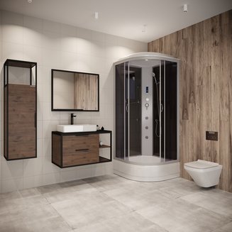 Душевая кабина Niagara Classic NG-3517-14 (900х900х2150)