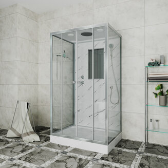 Душевая кабина Niagara Luxe NG-7772QM (1200x900х2100)