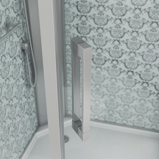 Душевая кабина Niagara Luxe NG-7799WBK (900x900х2100)