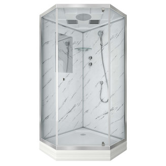 Душевая кабина Niagara Luxe NG-7701DM (900x910х2120)