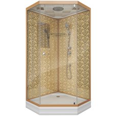 Душевая кабина Niagara Luxe NG-7701DG (900x900х2100)