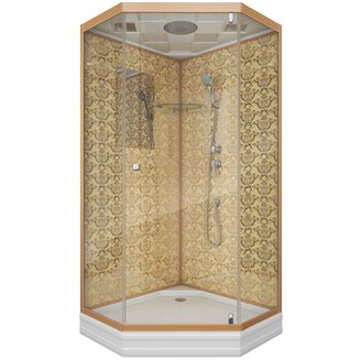 Душевая кабина Niagara Luxe NG-7701DG (900x900х2100)