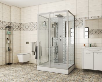 Душевая кабина Niagara Luxe NG-7711WBK (900x1200х2100)