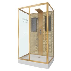 Душевая кабина Niagara Luxe NG-7711GBK (900x1200х2100)