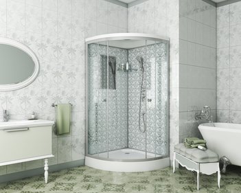 Душевая кабина Niagara Luxe NG-7702W (1000x1000х2100)