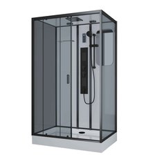 Душевая кабина Niagara Premium NG-6912-01GQL BLACK (1200х800х2100)