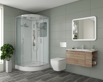 Душевая кабина Niagara Premium NG-6001-01G (900х900х2100)