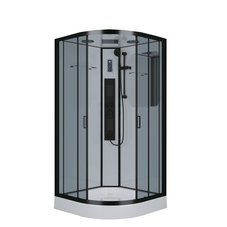 Душевая кабина Niagara Premium NG-6901-01G BLACK (900х900х2100)