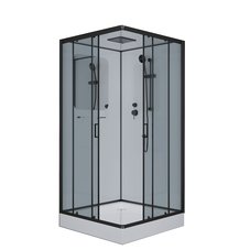 Душевая кабина Niagara Premium NG-6901-01Q BLACK (900х900х2100)