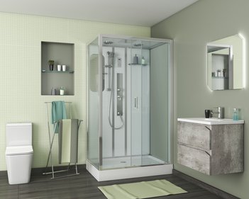 Душевая кабина Niagara Premium NG-6012-01GQL (1200х800х2100)