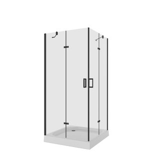 Душевое ограждение Niagara Nova NG-6814-08 BLACK (100*100*190)