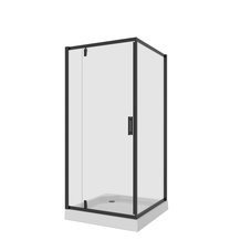 Душевое ограждение Niagara Nova NG-6801-08 BLACK (90*90*190)