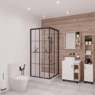 Душевой уголок Niagara Nova NG-0190-14 (900х900х1950)