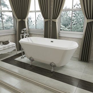 Ванна отдельностоящая GR-1001 (172x80x65) GROSSMAN