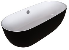 Ванна отдельностоящая GR-2501 M Black (80x170x58) GROSSMAN