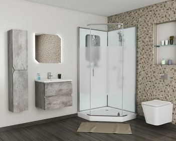 Душевая кабина GR171D (90*90*205) GROSSMAN Classic