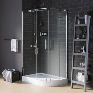 Душевое ограждение GR-4120L Galaxy 120*80*190 двери раздвижные