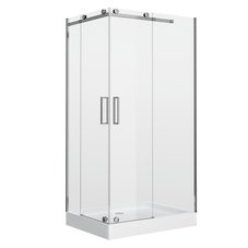 Душевое ограждение GR-1120R Cosmo 120*90*190 прямоугольник, двери раздвижные