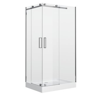 Душевое ограждение GR-1120R Cosmo 120*90*190 прямоугольник, двери раздвижные