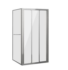 Душевое ограждение GR-9090 Alba1 (90*90*190) квадрат, двери раздвижные