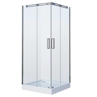 Душевое ограждение GR-3100 Galaxy 100*100*190 квадрат, двери раздвижные