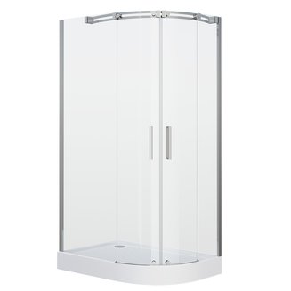 Душевое ограждение GR-4110L Galaxy 110*80*190 двери раздвижные