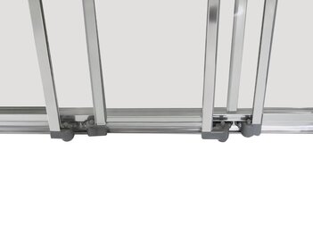 Душевое ограждение GR-D100-P90 Falcon (100*90*190) прямоугольник, раздвижная дверь из двух частей