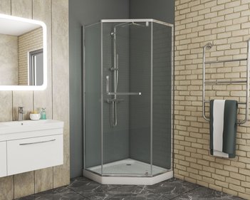 Душевое ограждение PR-90SD (90x90x200) GROSSMAN