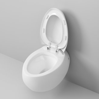 Унитаз GR-4442 (580*400*390) подвесной с толстой крышкой