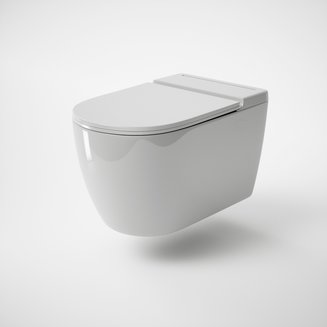 Унитаз GR-5502 impuls (570*360*375) БЕЛЫЙ подвесной с тонкой крышкой