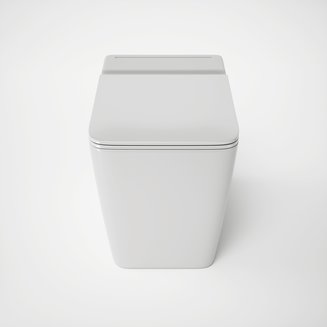 Унитаз GR-PR-5501 impuls (590*360*440) БЕЛЫЙ напольный с тонкой крышкой