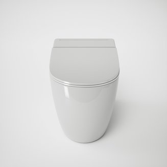 Унитаз GR-PR-5502 impuls (570*360*450) БЕЛЫЙ напольный с тонкой крышкой