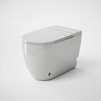 Унитаз GR-PR-5502 impuls (570*360*450) БЕЛЫЙ напольный с тонкой крышкой