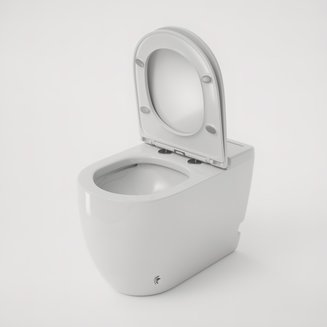 Унитаз GR-PR-5502 impuls (570*360*450) БЕЛЫЙ напольный с тонкой крышкой